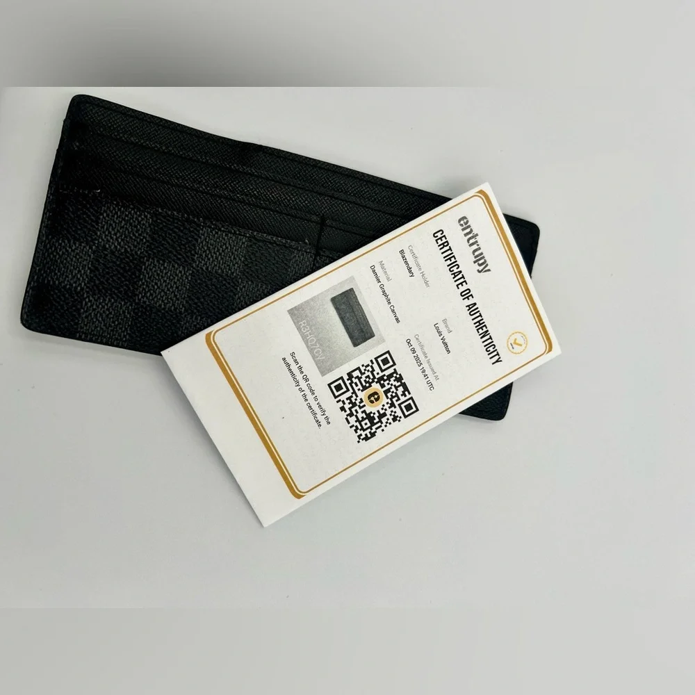 Louis Vuitton Damier Graphite Long Card Holder
